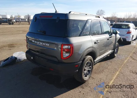 2024 Ford Bronco Sport Big Bend z USA, uszkodzony, nr VIN 3FMCR9B60RRE60003